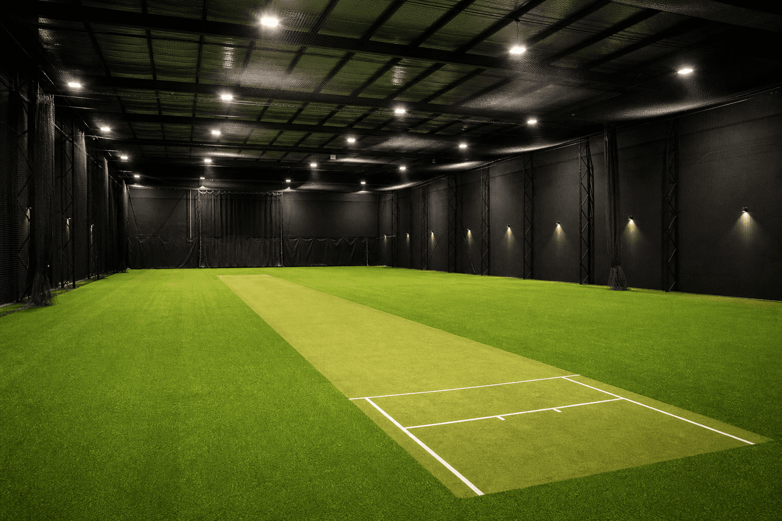 Premium indoor cricket arena
